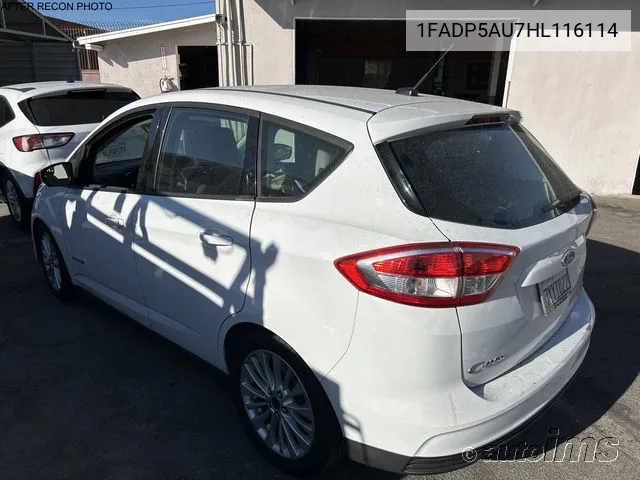 2017 Ford C-Max Se VIN: 1FADP5AU7HL116114 Lot: 40869374