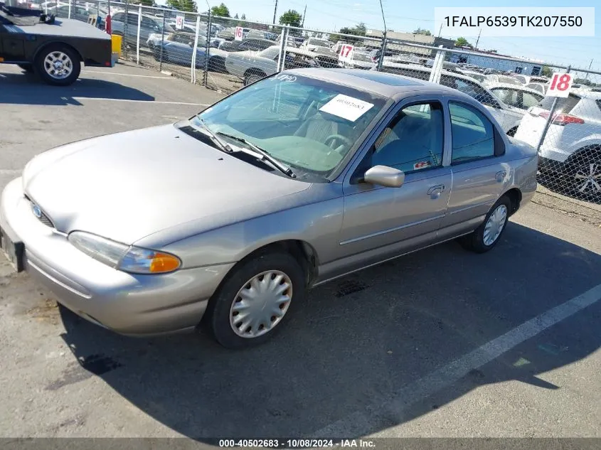 1996 Ford Contour Gl/Sport VIN: 1FALP6539TK207550 Lot: 40502683