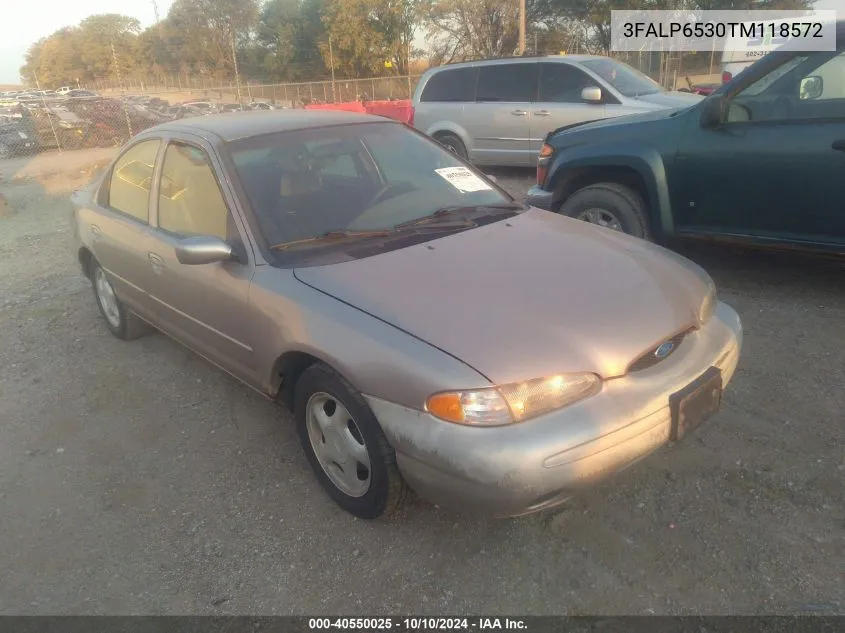 1996 Ford Contour Gl/Sport VIN: 3FALP6530TM118572 Lot: 40550025