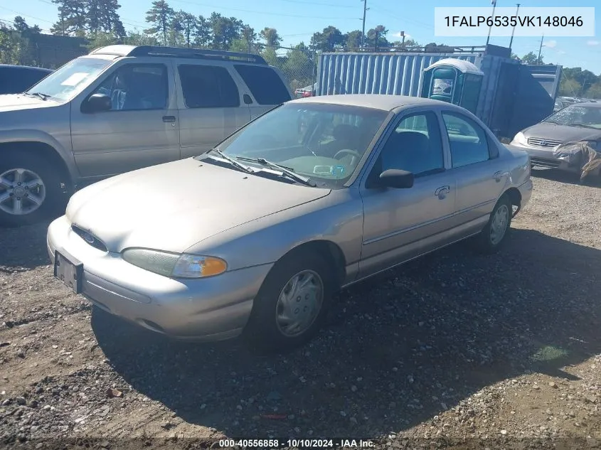 1997 Ford Contour Gl VIN: 1FALP6535VK148046 Lot: 40556858