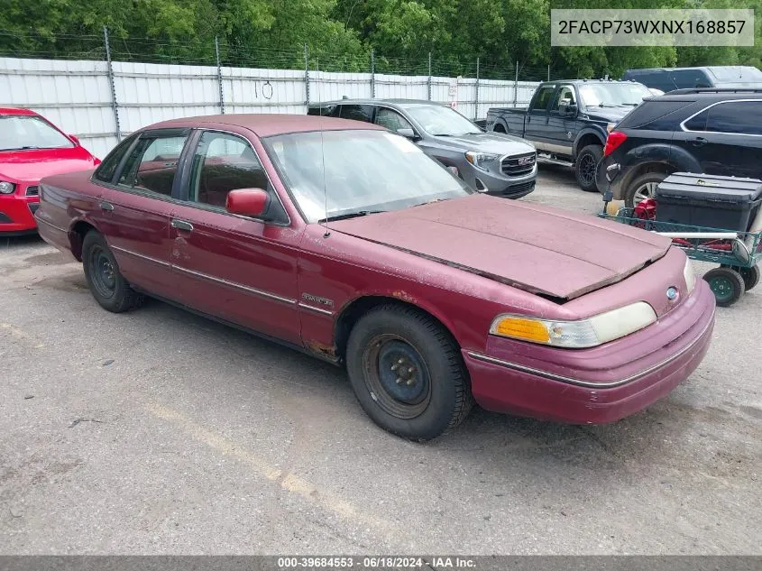 2FACP73WXNX168857 1992 Ford Crown Victoria