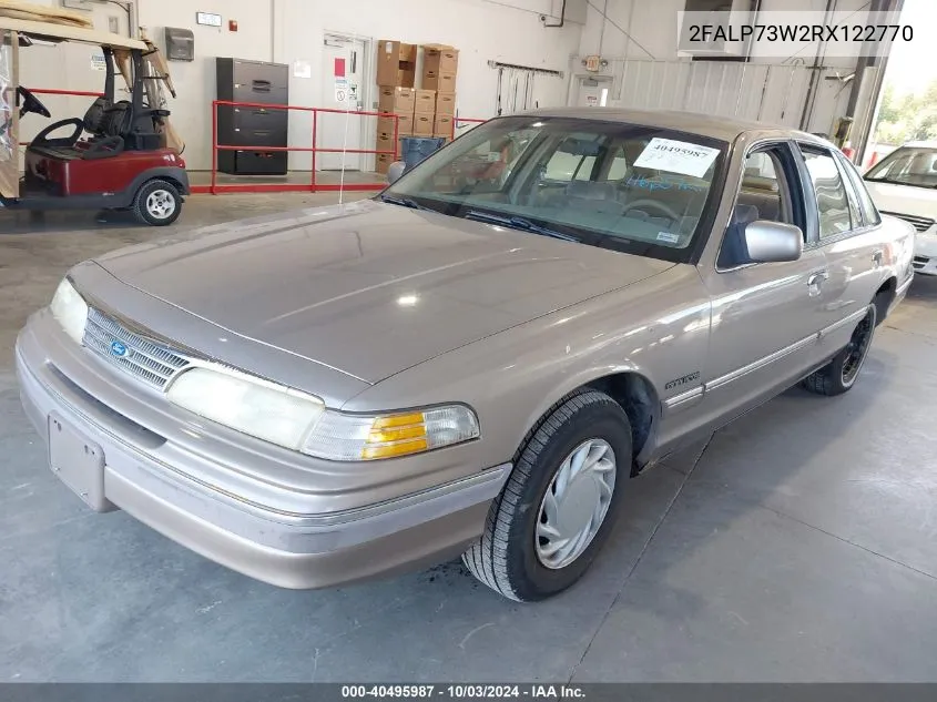 1994 Ford Crown Victoria VIN: 2FALP73W2RX122770 Lot: 40495987