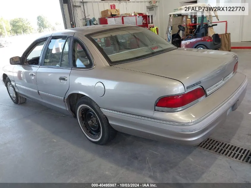 1994 Ford Crown Victoria VIN: 2FALP73W2RX122770 Lot: 40495987