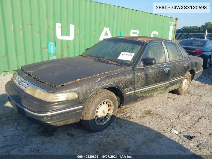 1995 Ford Crown Victoria Lx VIN: 2FALP74WXSX130698 Lot: 40520626