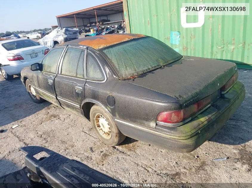 1995 Ford Crown Victoria Lx VIN: 2FALP74WXSX130698 Lot: 40520626