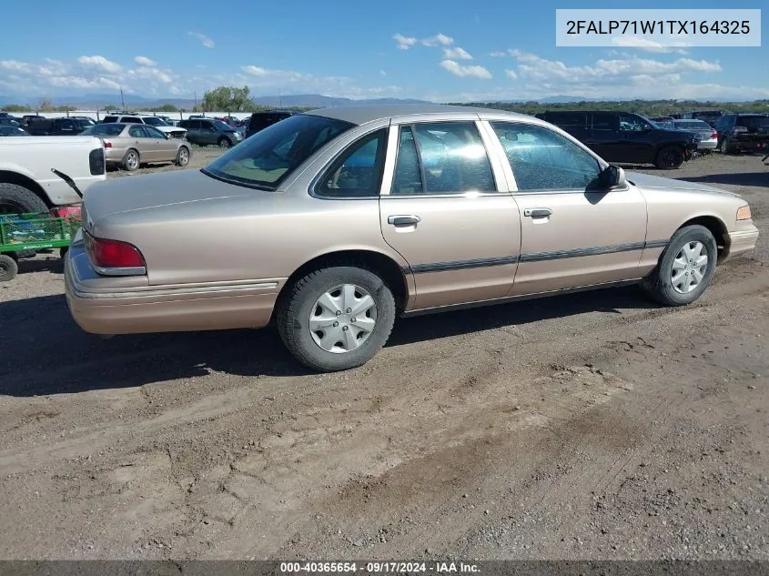 1996 Ford Crown Victoria Police Interceptor VIN: 2FALP71W1TX164325 Lot: 40365654