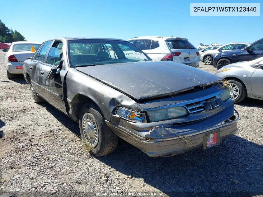 1996 Ford Crown Victoria Police Interceptor VIN: 2FALP71W5TX123440 Lot: 40549432