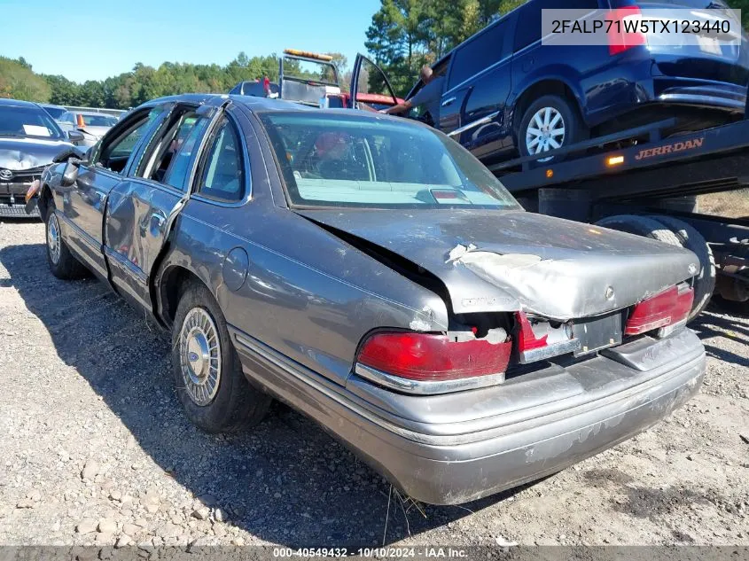 1996 Ford Crown Victoria Police Interceptor VIN: 2FALP71W5TX123440 Lot: 40549432