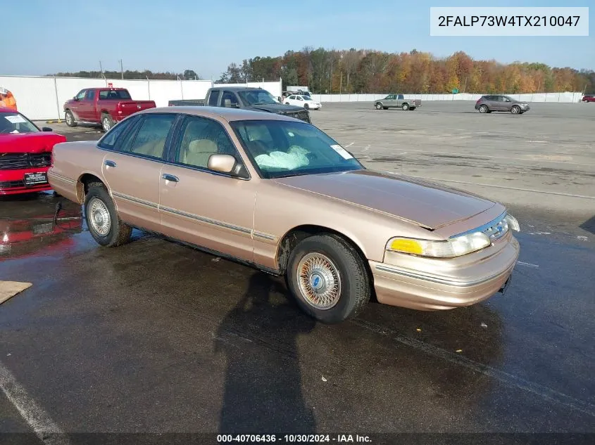 1996 Ford Crown Victoria VIN: 2FALP73W4TX210047 Lot: 40706436