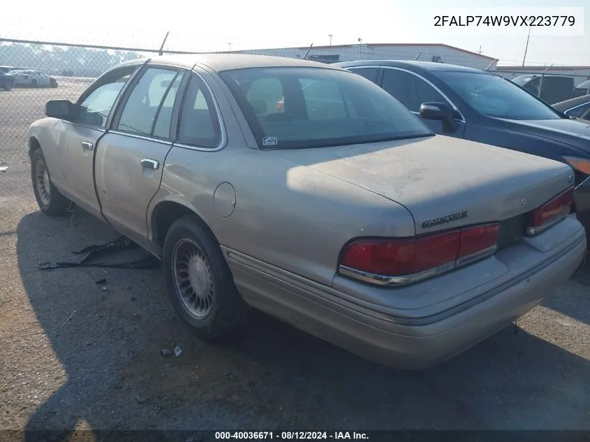 1997 Ford Crown Victoria Lx VIN: 2FALP74W9VX223779 Lot: 40036671