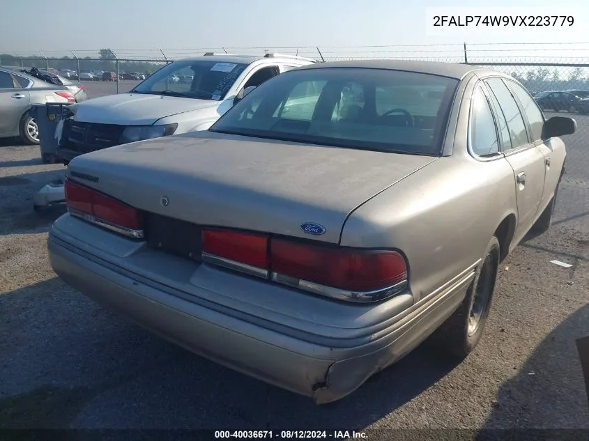 1997 Ford Crown Victoria Lx VIN: 2FALP74W9VX223779 Lot: 40036671