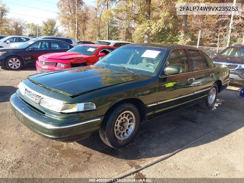 1997 Ford Crown Victoria Lx VIN: 2FALP74W9VX235253 Lot: 40699271