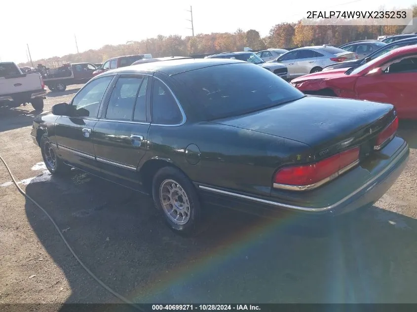 1997 Ford Crown Victoria Lx VIN: 2FALP74W9VX235253 Lot: 40699271