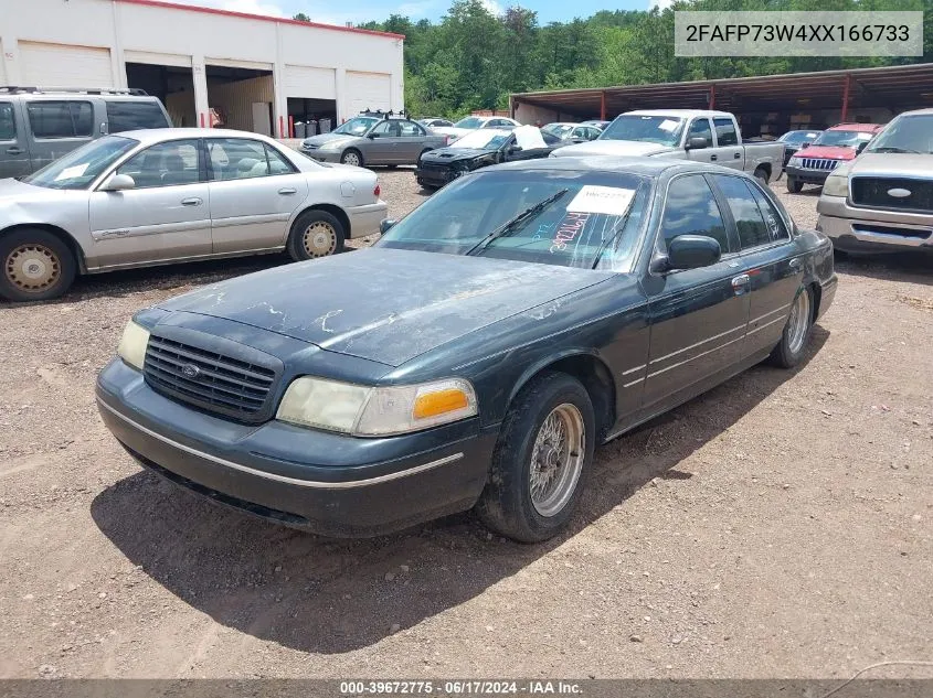 1999 Ford Crown Victoria VIN: 2FAFP73W4XX166733 Lot: 39672775