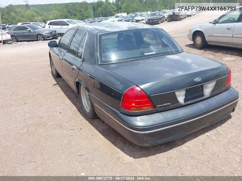 1999 Ford Crown Victoria VIN: 2FAFP73W4XX166733 Lot: 39672775