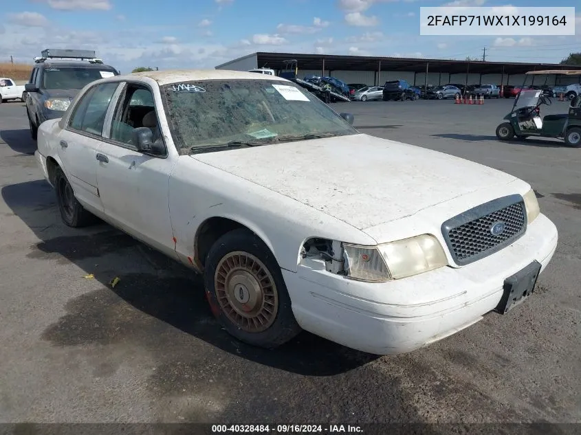 2001 Ford Crown Victoria Police Interceptor VIN: 2FAFP71WX1X199164 Lot: 40328484