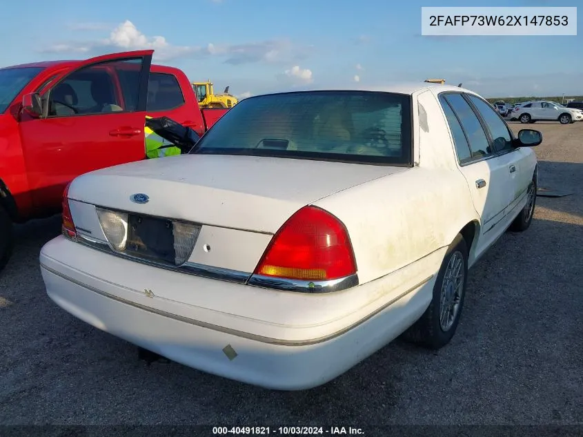 2002 Ford Crown Victoria Standard VIN: 2FAFP73W62X147853 Lot: 40491821