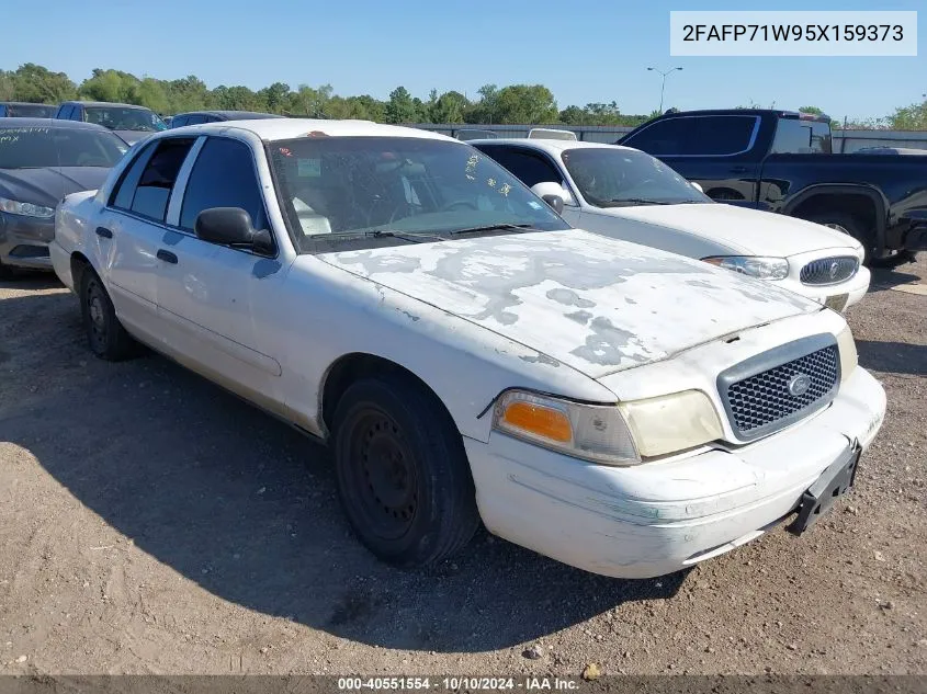 2005 Ford Crown Victoria Police VIN: 2FAFP71W95X159373 Lot: 40551554