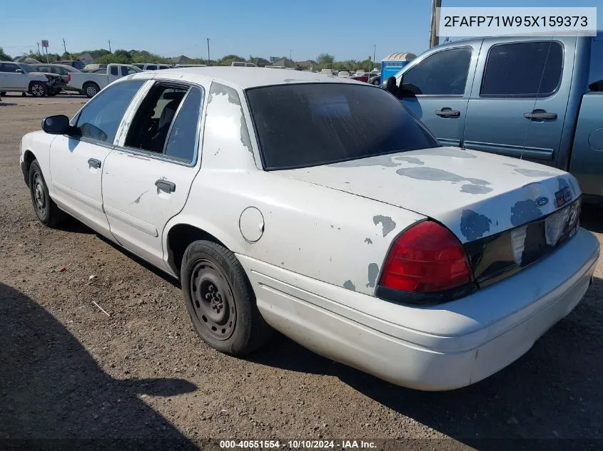 2005 Ford Crown Victoria Police VIN: 2FAFP71W95X159373 Lot: 40551554