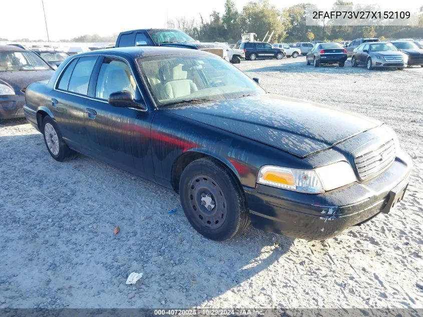 2007 Ford Crown Victoria Standard VIN: 2FAFP73V27X152109 Lot: 40720025