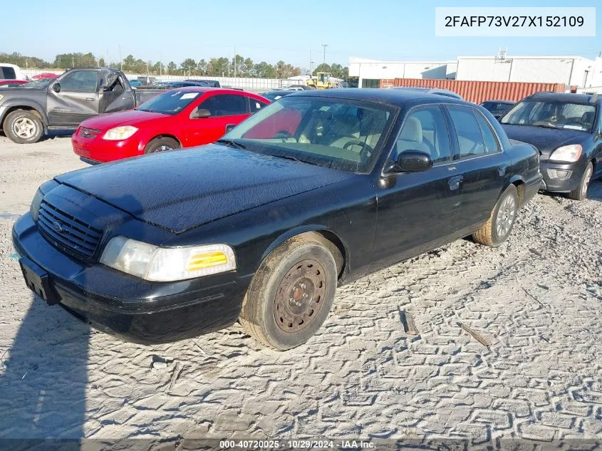 2007 Ford Crown Victoria Standard VIN: 2FAFP73V27X152109 Lot: 40720025