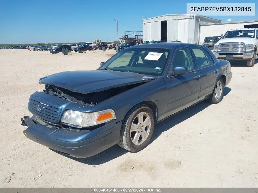 2011 Ford Crown Victoria Lx VIN: 2FABP7EV5BX132845 Lot: 40461488