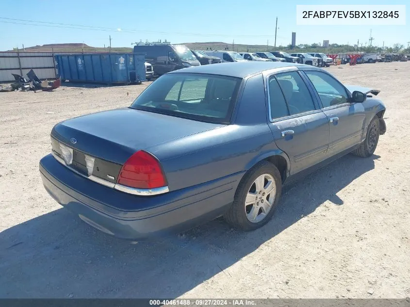 2011 Ford Crown Victoria Lx VIN: 2FABP7EV5BX132845 Lot: 40461488