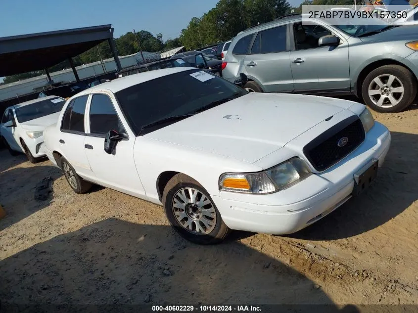 2011 Ford Crown Victoria Police Interceptor VIN: 2FABP7BV9BX157350 Lot: 40602229