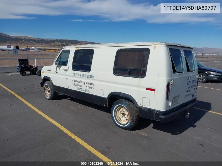 1983 Ford Econoline E150 Van VIN: 1FTDE14Y5DHA80797 Lot: 40602240