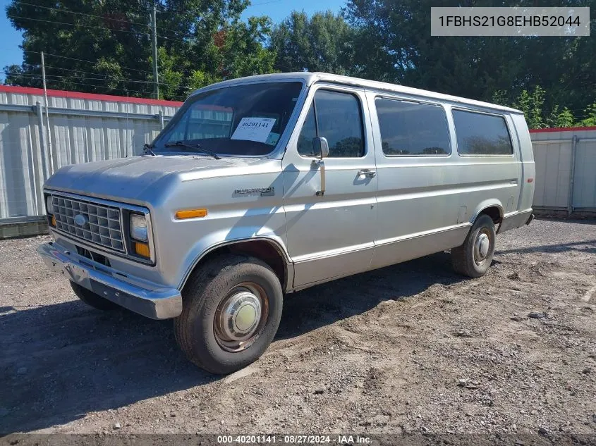 1984 Ford Econoline E250 Super Duty VIN: 1FBHS21G8EHB52044 Lot: 40201141