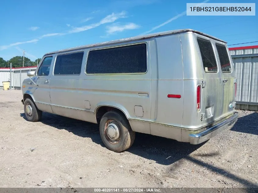 1984 Ford Econoline E250 Super Duty VIN: 1FBHS21G8EHB52044 Lot: 40201141