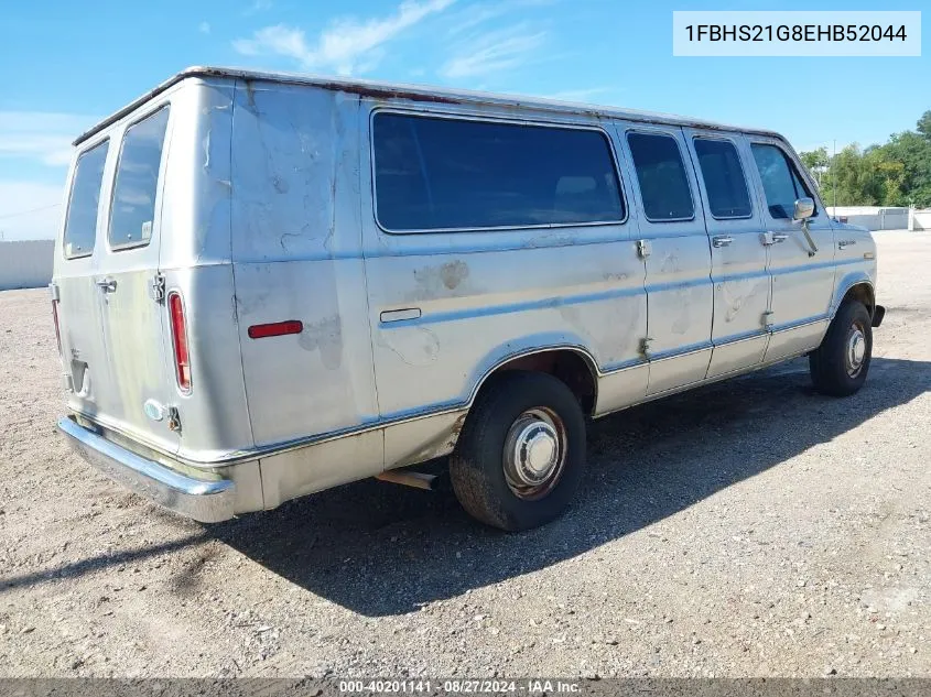 1984 Ford Econoline E250 Super Duty VIN: 1FBHS21G8EHB52044 Lot: 40201141