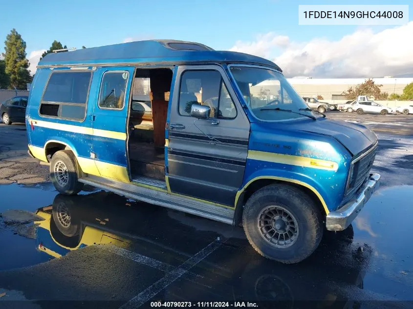 1986 Ford Econoline E150 Van VIN: 1FDDE14N9GHC44008 Lot: 40790273