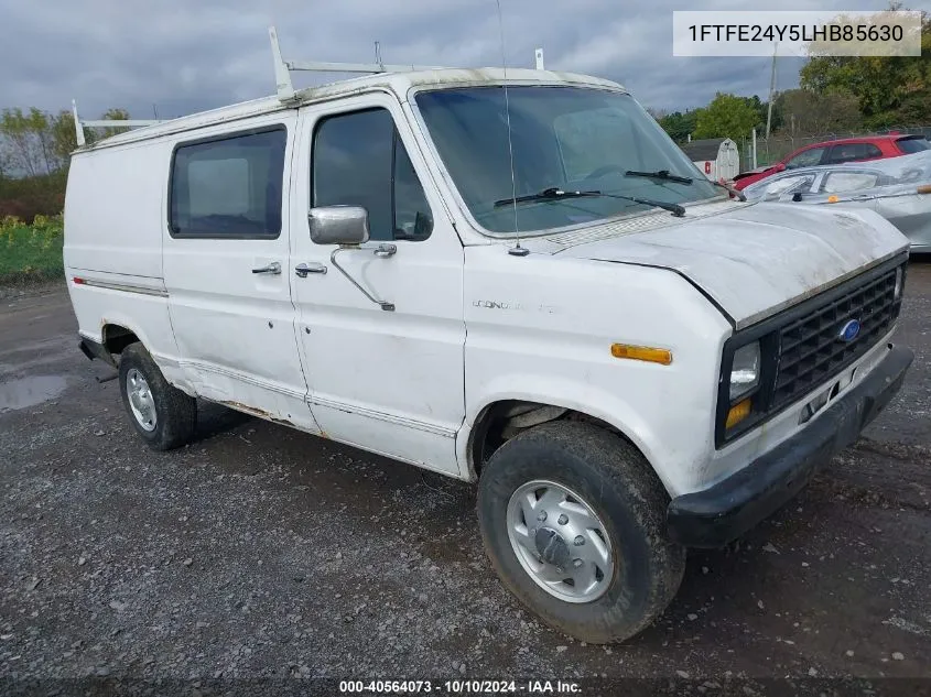 1FTFE24Y5LHB85630 1990 Ford Econoline E250 Van