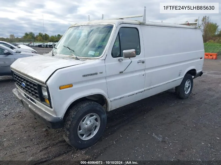 1FTFE24Y5LHB85630 1990 Ford Econoline E250 Van