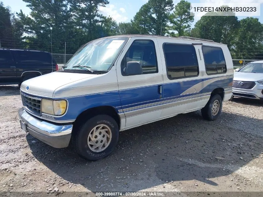 1993 Ford Econoline E150 Van VIN: 1FDEE14NXPHB30233 Lot: 39980774