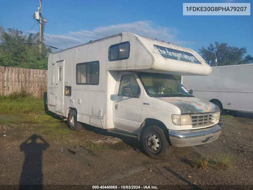 1993 Ford Econoline E350 Cutaway Van VIN: 1FDKE30G8PHA79207 Lot: 40440865