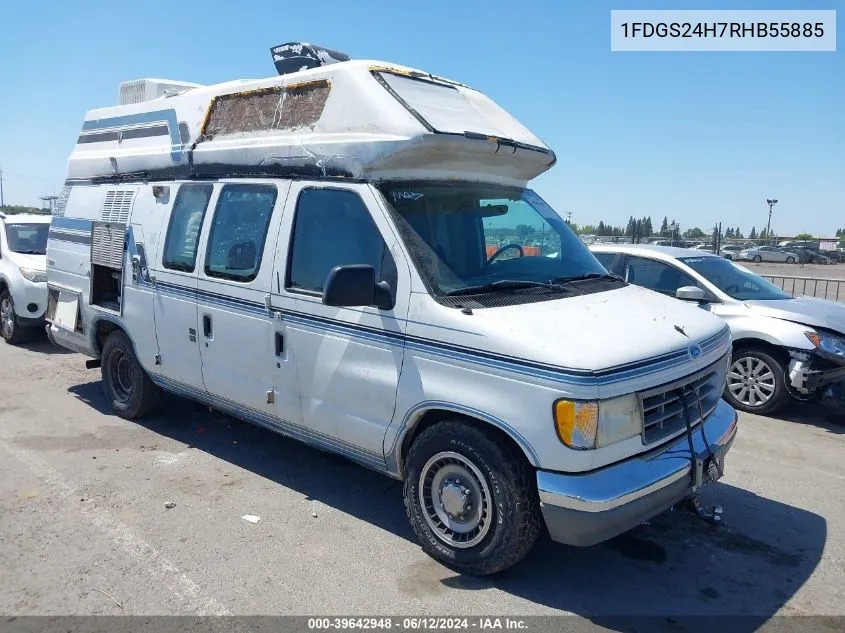 1FDGS24H7RHB55885 1994 Ford Econoline E250 Super Duty Van