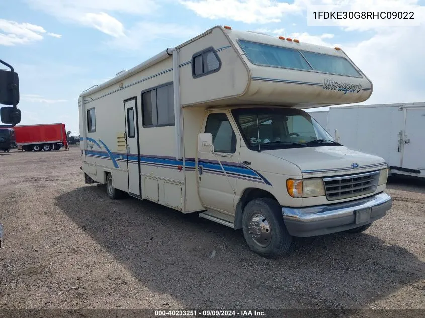 1994 Ford Econoline E350 Cutaway Van VIN: 1FDKE30G8RHC09022 Lot: 40233251