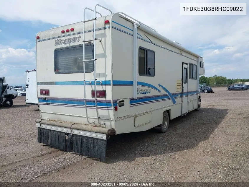 1994 Ford Econoline E350 Cutaway Van VIN: 1FDKE30G8RHC09022 Lot: 40233251