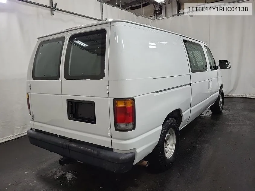 1994 Ford Econoline E150 Van VIN: 1FTEE14Y1RHC04138 Lot: 40620899