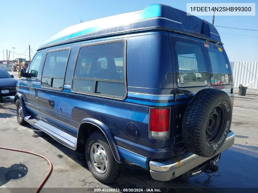 1995 Ford Econoline E150 Van VIN: 1FDEE14N2SHB99300 Lot: 40256833