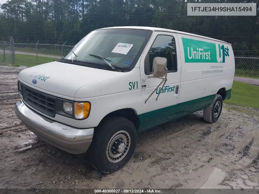 1FTJE34H9SHA15494 1995 Ford Econoline E350 Van