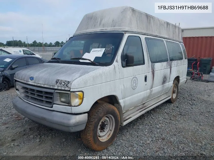 1996 Ford Econoline E350 Super Duty VIN: 1FBJS31H9THB69688 Lot: 40093293