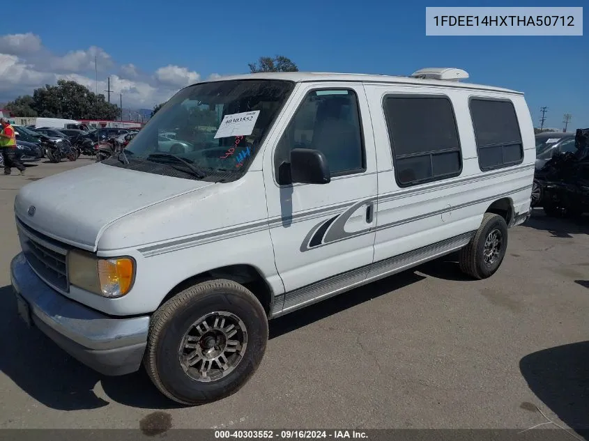 1996 Ford Econoline E150 Van VIN: 1FDEE14HXTHA50712 Lot: 40303552