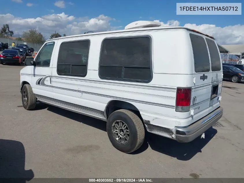 1996 Ford Econoline E150 Van VIN: 1FDEE14HXTHA50712 Lot: 40303552