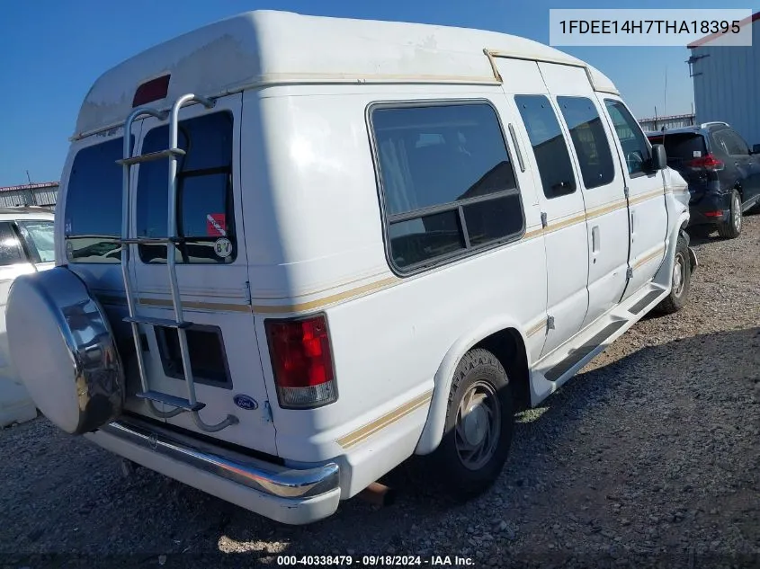 1996 Ford Econoline E150 Van VIN: 1FDEE14H7THA18395 Lot: 40338479