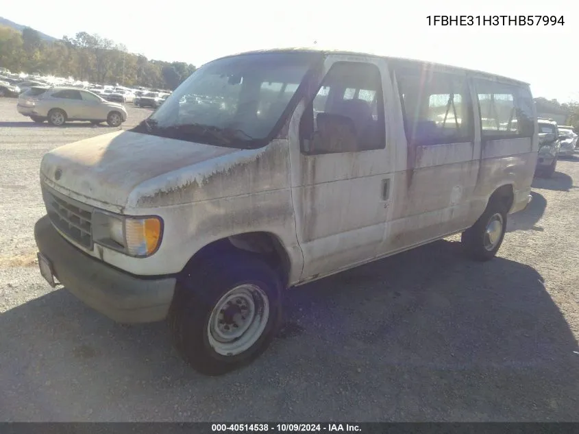 1996 Ford Econoline E350 VIN: 1FBHE31H3THB57994 Lot: 40514538