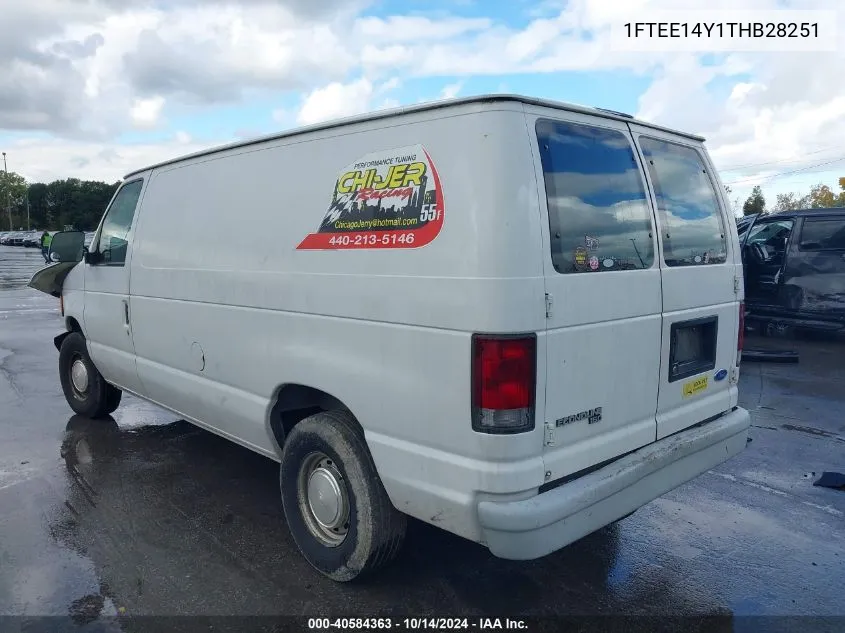 1996 Ford Econoline E150 Van VIN: 1FTEE14Y1THB28251 Lot: 40584363