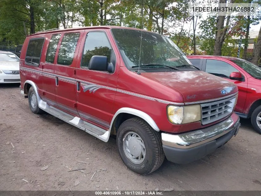 1996 Ford Econoline E150 Van VIN: 1FDEE14H3THA26882 Lot: 40610906